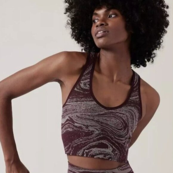 Athleta Aurora Seamless Shine V-Neck Tank –‎ Size Small (NWT) - Picture 5 of 5